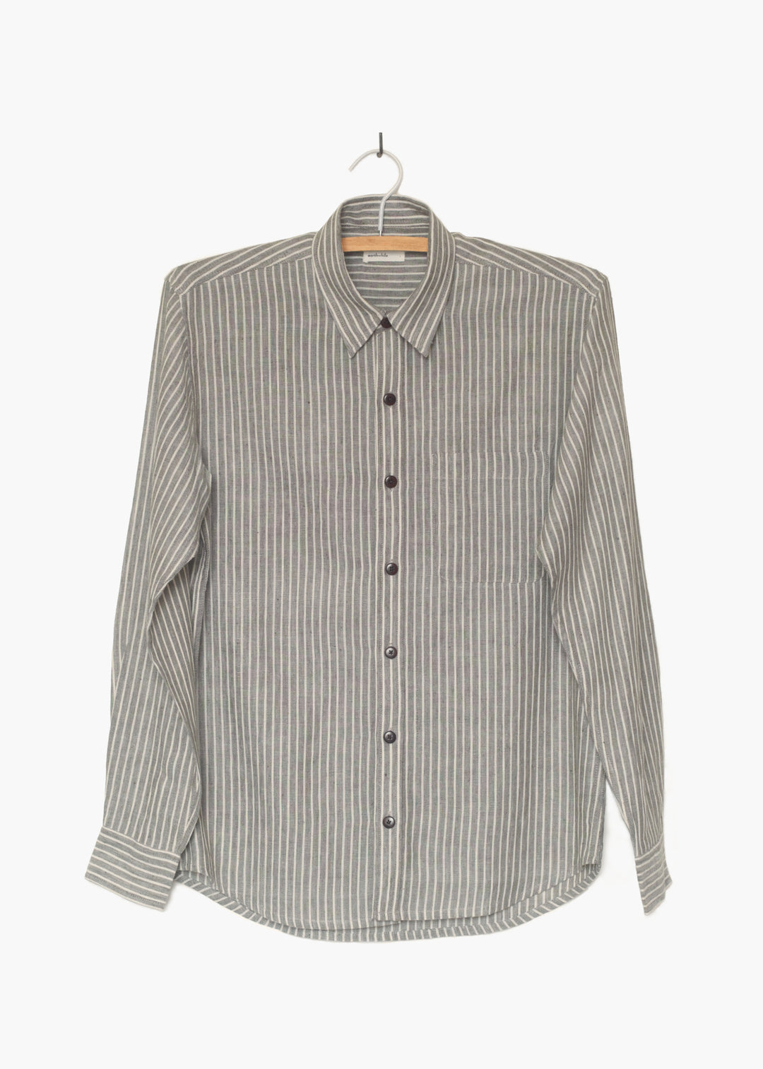 Collared - Stripes on Grey